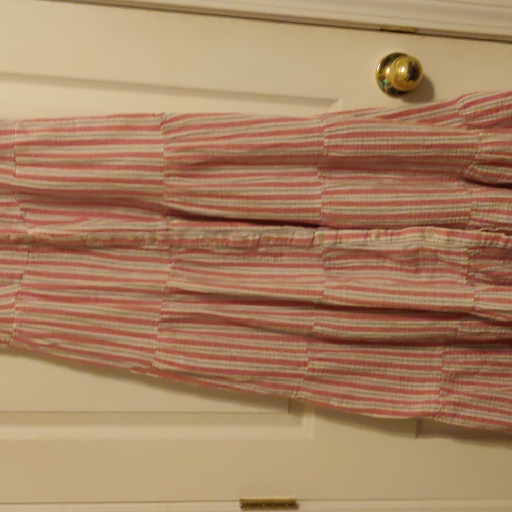 Pink Striped Maxi Dress